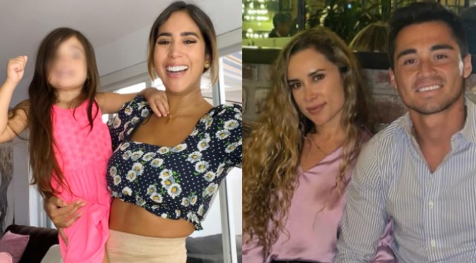 Hija de 'Gato' Cuba confunde a Melissa Paredes con Ale Venturo: ¡La llamó 'tía' y no 'mamá'! | VIDEO