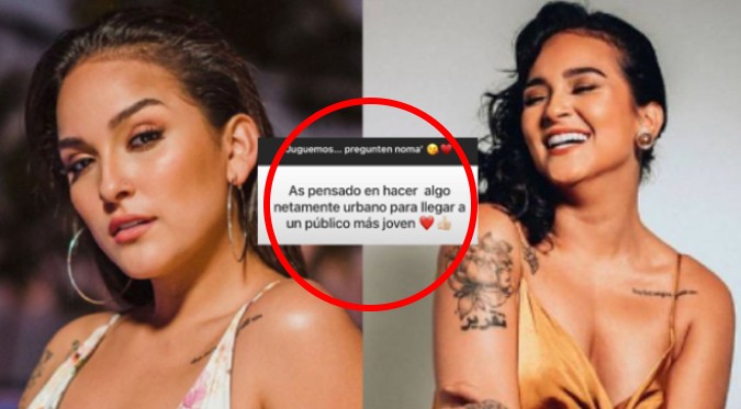 ¿Daniela Darcourt envío 'indirecta'?: “No soy fan de lo urbano” | VIDEO