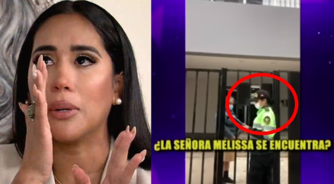 ¡Lo último!: Policía buscó a Melissa Paredes en casa de la mamá del 'Gato' Cuba | VIDEO