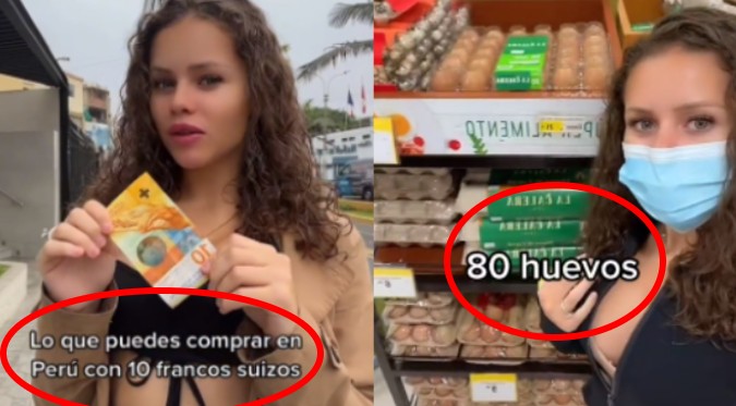 Turista suiza sorprende tras revelar lo que se puede comprar en Perú con moneda de su país | VIDEO