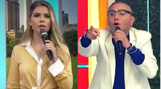¡Fuerte!: Carlos Cacho explotó y pelea EN VIVO con Brunella Horna | VIDEO