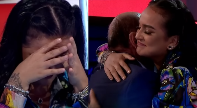 Daniela Darcourt rompe en llanto luego de que participante le cantara “Mi Niña Bonita” | VIDEO