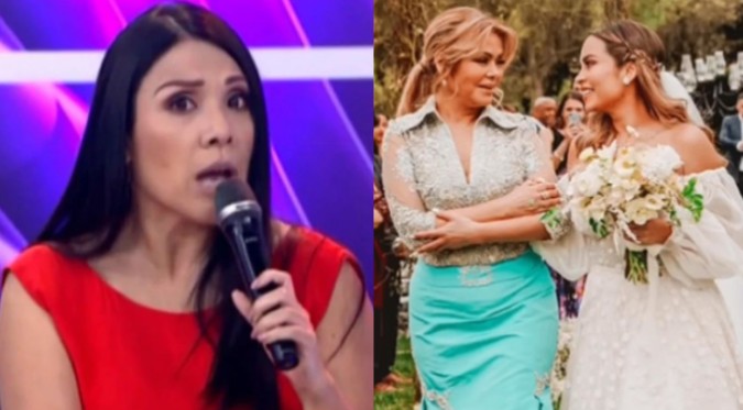 Tula Rodríguez responde incómoda pregunta sobre la boda de la hija de Gisela Valcárcel | VIDEO