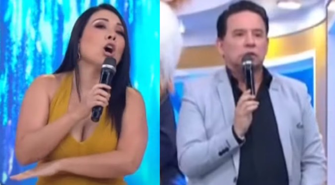 ¡Se molestó!: Tula Rodríguez arremetió contra Ricardo Rondón tras pregunta sobre boda de Ethel Pozo | VIDEO