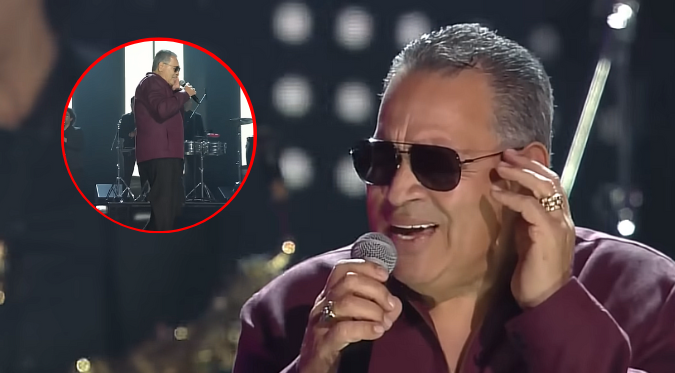 TITO NIEVES tuvo PERCANCE en el ESCENARIO en pleno HOMENAJE de VÍCTOR MANUELLE | VIDEO