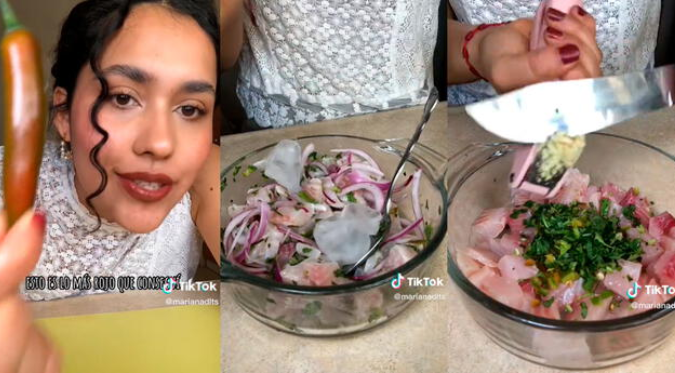 MEXICANA SORPRENDE al PREPARAR CEVICHE con CURIOSOS INGREDIENTES y PERUANOS ARREMETEN: “¿Qué es eso?” | VIDEO