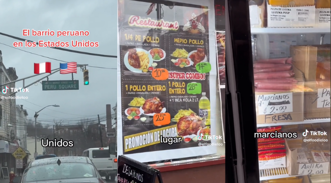 ASÍ LUCE el BARRIO PERUANO en ESTADOS UNIDOS: “Los mismos precios pero en dólares” | VIDEO