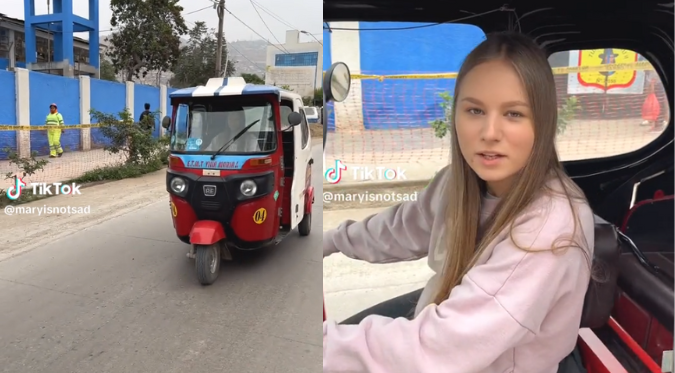 RUSA DECIDE VIVIR en PERÚ con su NOVIO y AHORA TRABAJA como MOTOTAXISTA | VIDEO