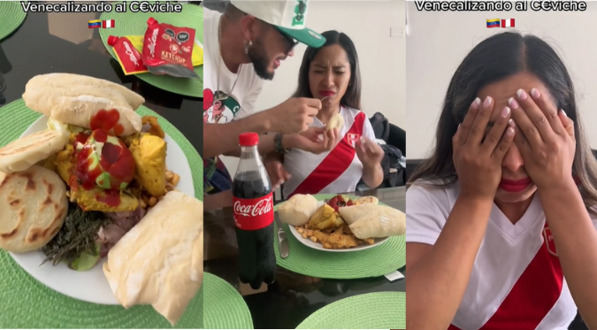 VENEZOLANO CREA su PROPIA VERSIÓN del CEVICHE con PALTA, AREPAS y CREMAS: “Te metiste con el orgullo nacional” | VIDEO