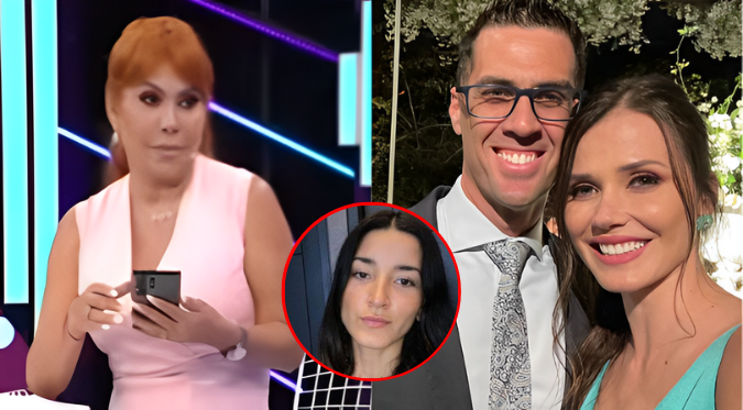 MAGALY TENDRÍA SUPUESTA FOTO 'EN TOALLA' de GUSTAVO SALCEDO y MARIANA DE LA VEGA: “No precisamente están entrenando” | FOTO