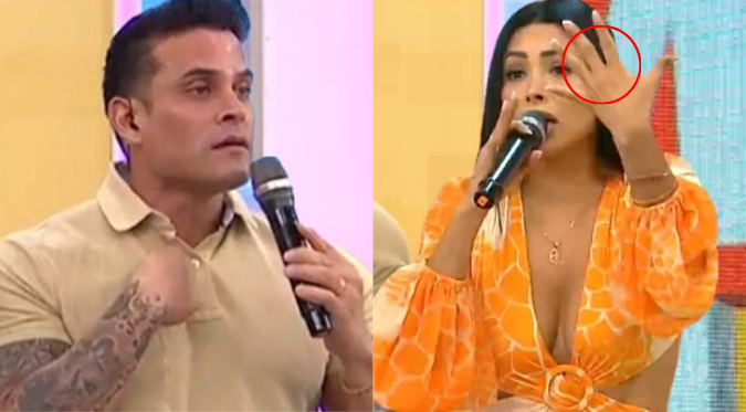 ¿PAMELA FRANCO SE CANSÓ de CHRISTIAN DOMÍNGUEZ? LE RECLAMÓ EN VIVO: “No tengo anillo de compromiso” | VIDEO