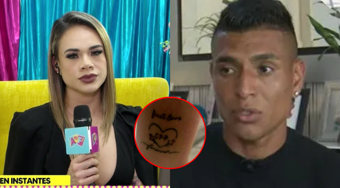 JOSSMERY SE TATUÓ el NOMBRE de PAOLO HURTADO, pero PELOTERO le RESTA IMPORTANCIA: “Yo tengo el nombre de mi esposa” | VIDEO