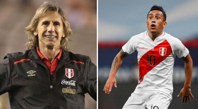 Ricardo Gareca saca cara por Christian Cueva: 