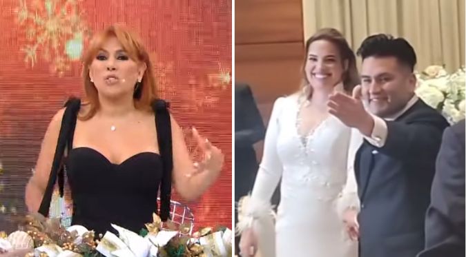 Magaly deja rencilla con Jessica Newton y elogia vestido de Cassandra: “Es un homenaje a su mamá, me pareció bonito”
