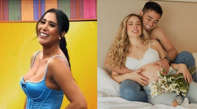 MELISSA PAREDES manda CURIOSO MENSAJE a 'GATO' CUBA y ALE VENTURO tras NACIMIENDO de su hija | VIDEO