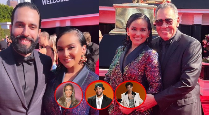 ¡Se CODEÓ con los MEJORES!: DANIELA DARCOURT IMPACTA en los GRAMMY'S y estuvo con HARRY STYLES, BAD BUNNY y JENIFFER LÓPEZ | FOTOS