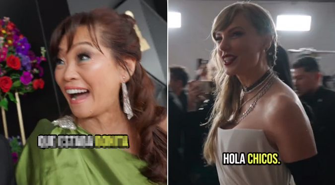 Mimy Succar es elogiada por Taylor Swift en los premios Grammy: ¿qué le dijo? [VIDEO]