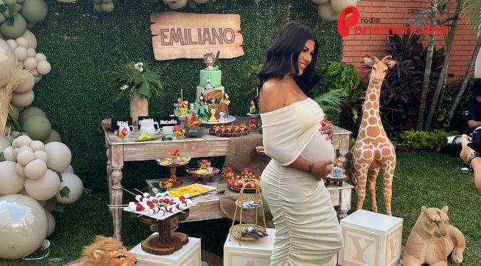 Brunella Torpoco celebró su Baby Shower con íntima ceremonia y le canta a su hijo