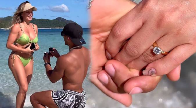 ¡Se casan! Alejandra Baigorria y Said Palao se comprometieron en Filipinas