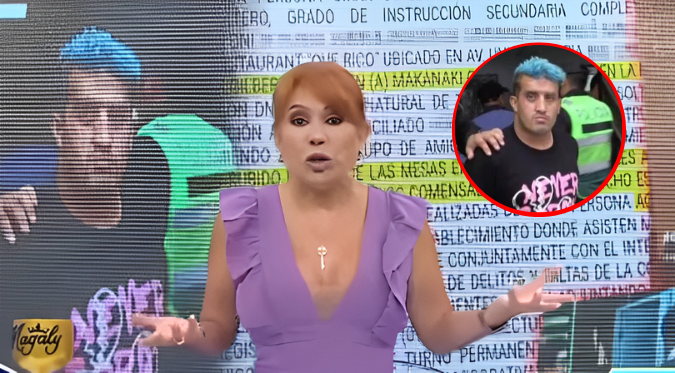 MAGALY MEDINA EXPLOTA contra 'MAKANAKY' por DESNUDARSE en UNA POLLERÍA: “Es un peligro andante” | VIDEO