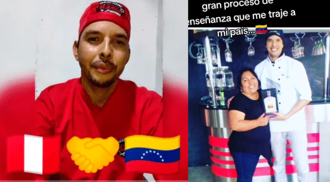 VENEZOLANO se QUIEBRA al RECORDAR a los PERUANOS que lo AYUDARON: “Llevé su gastronomía a mi país” | VIDEO
