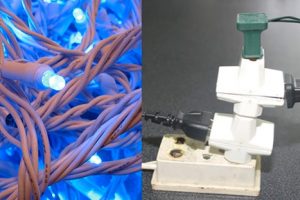 Recomendaciones para evitar accidentes con sus luces de navidad