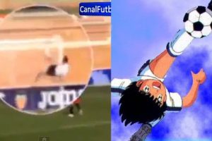 ¡A lo Super campeones! Defensa saca el balón con tremenda chalaca – VIDEO