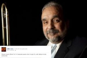 Willie Colón vuelve a desatar polémica en redes sociales tras muerte de Hugo Chávez