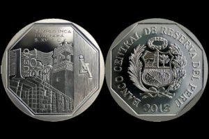Presentan nuevo diseño de moneda de un sol alusivo al templo inca Huaytará
