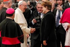 Presidenta de Brasil dice que Dios es carioca