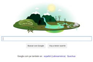 Google celebra el Día de la Tierra con Doodle interactivo