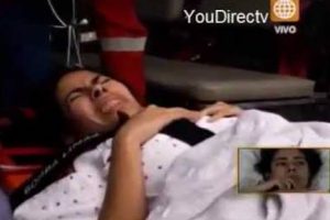 ‘La Pánfila’ tuvo que abandonar ‘El gran show’ tras esta terrible caída – VIDEO
