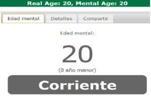 Test de edad mental es un furor en las redes sociales
