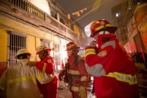 Los bomberos tuvieron un arduo trabajo en estas fiestas navideñas