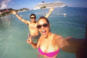 Ezio Oliva y Karen Schwarz pasaron año nuevo juntos