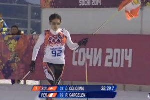 Peruano compitió en las olimpiadas de Sochi con una costilla rota