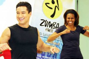 Primera Dama de Estados Unidos se animó a bailar salsa