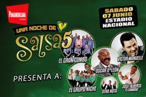 ¡Disfruta del conciertazo ‘Una noche de salsa 5’ gracias a Radio Panamericana!