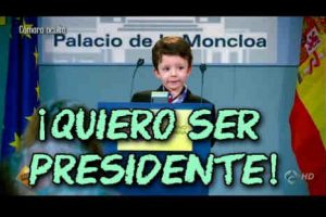¡Divertido! Hacen creer a niños que son el presidente de España – VIDEO