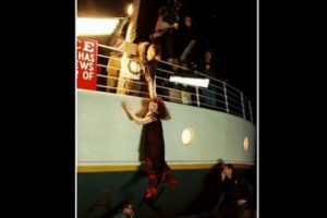 Fotos del detrás de cámaras de la película Titanic (FOTOS)