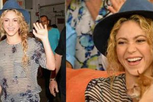 Shakira llegó a Brasil y se prepara para su espectáculo (FOTOS)
