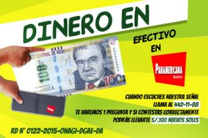 Radio Panamericana premia tu sintonía y te regala dinero en efectivo