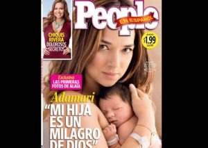 La hija de Adamari López cumplió un mes de vida (FOTOS)