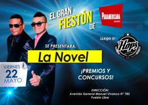 Baila y disfruta con La Novel en el Gran Fiestón de Radio Panamericana