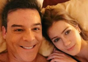 Esta es la verdad de la foto intíma de Adolfo Aguilar y La Nena