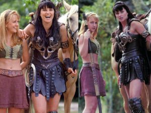 Protagonistas de ‘Xena:princesa guerrera’ se reencontraron luego de 15 años