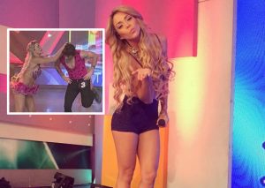 Sheyla Rojas aprovechó secuencia de baile para ‘vengarse’ de Patricio Parodi (VIDEO)