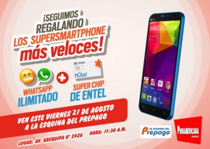 Radio Panamericana sigue regalando los smartphones más veloces