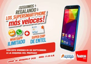 Radio Panamericana sigue regalando los smartphones más veloces