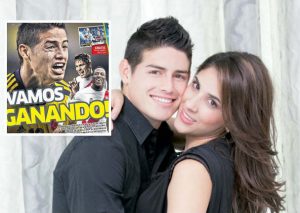 Esposa de James Rodríguez arremete contra prensa peruana